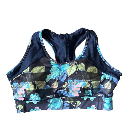 Jessica Simpson Other - Jessica Simpson floral striped sports bra
